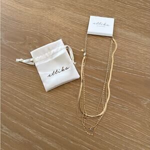 Ettika All The Chains Layered Necklace Gold